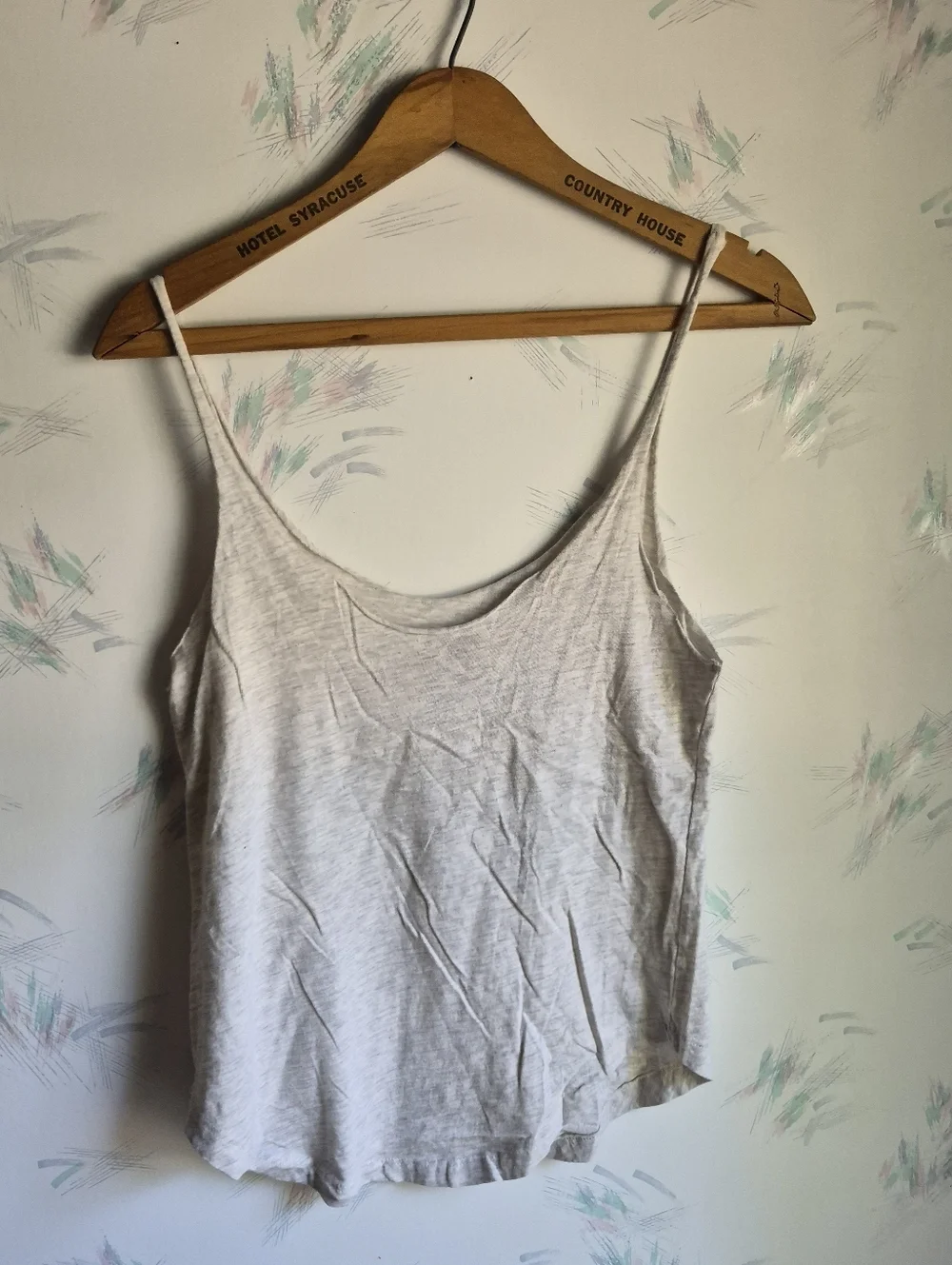 Roxy Gray Tropical Beach Tank Top DIY Small - Picture 4 of 7